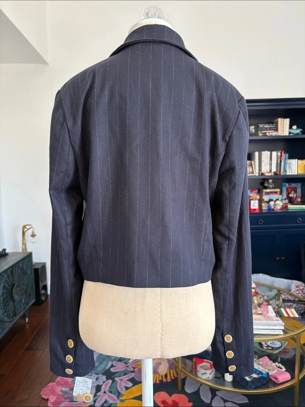 Free People tailored navy